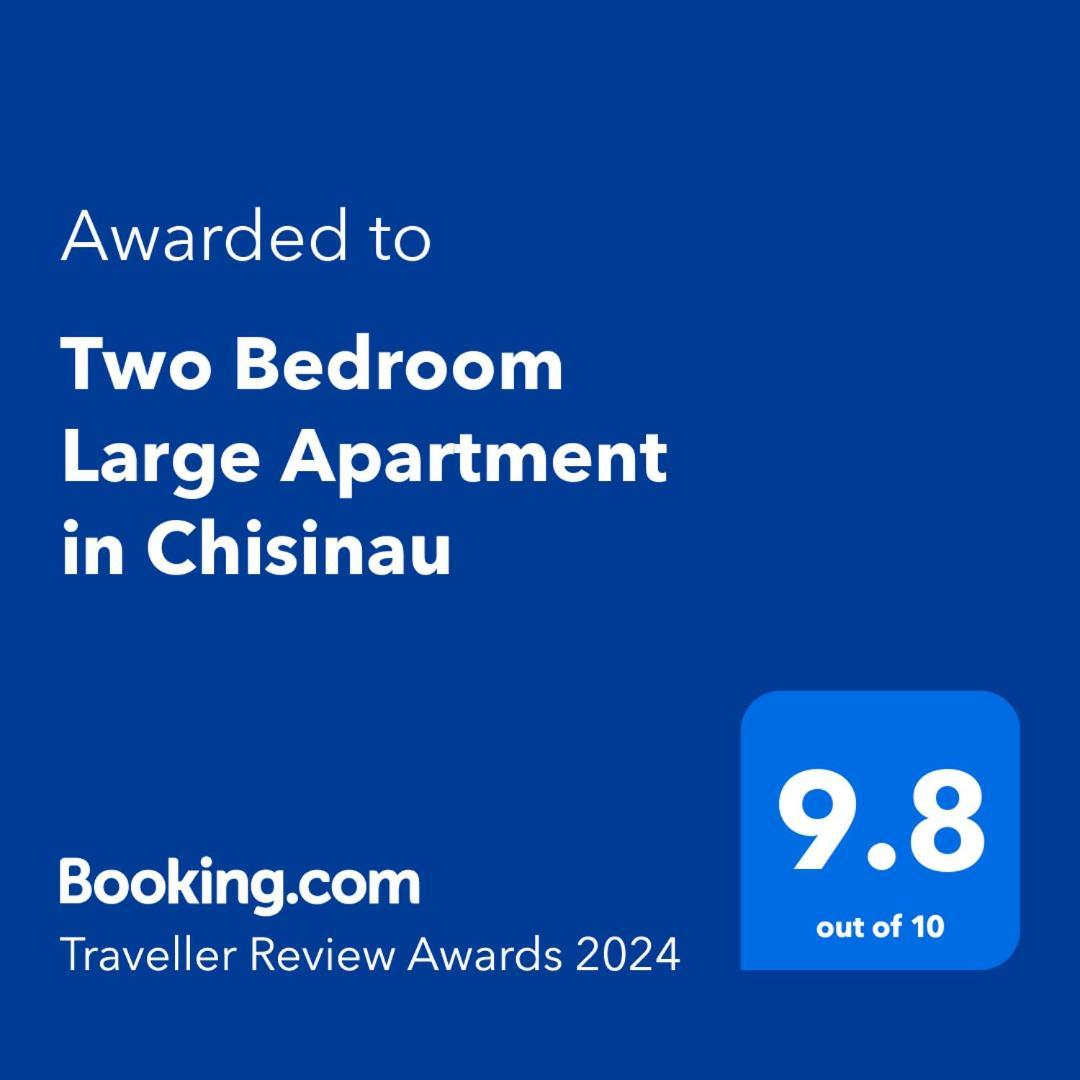 Two Bedroom Large Apartment In Chisináu Exterior foto
