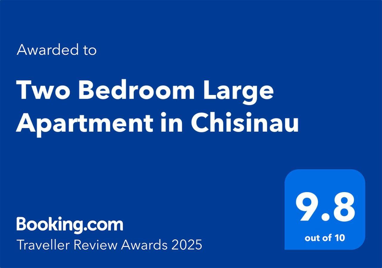 Two Bedroom Large Apartment In Chisináu Exterior foto